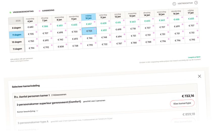 Price Table Header